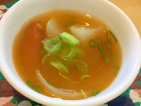 一石三鳥！(3)離乳食の残りで野菜スープ！！
